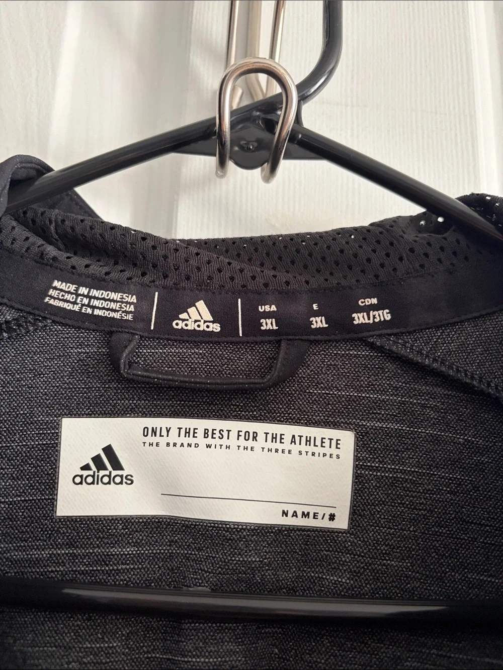 Adidas Men’s Windbreaker Performance Jacket Outdoor Size 3XL